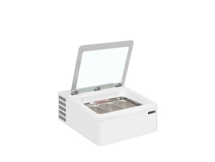 TEFCOLD ICE3 – Pultový distributor kopečkové zmrzliny, na 3x 5 l vaničky, bílý