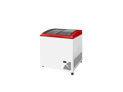 ARO 206/2 Red Edge - Prodejní pultový mrazák s oblým posuvným sklem (149 l)