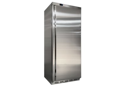 TEFCOLD UR 600 SS - Široká komplet nerez gastro lednice na přepravky s plnými dveřmi | 3x police, 570 l, 189,5 cm