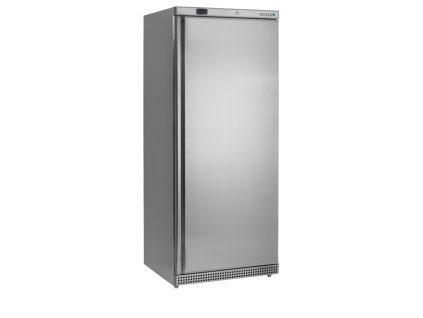 TEFCOLD UR 600 X1 - Široká nerez gastro lednice na přepravky s plnými dveřmi | 4x police, 570 l, 189,5 cm