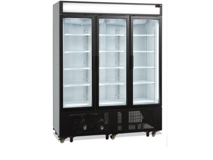 TEFCOLD FSC 1600 H – Chladicí vitrína s prosklenými křídlovými dveřmi, bílá (825 l)