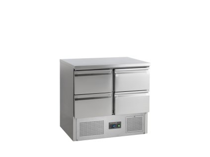 TEFCOLD SA 914 – Chladicí saladeta, 4-zásuvková, 230 l, nerezová