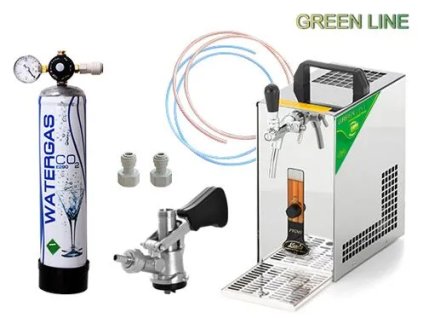 Lindr Set PYGMY 25 NEW Green Line BAJONET CO2 mini