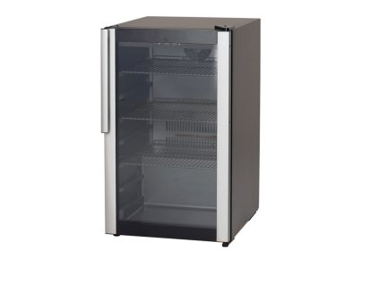 VESTFROST M 95 – Prosklená lednice, podpultová, 146 l, černá