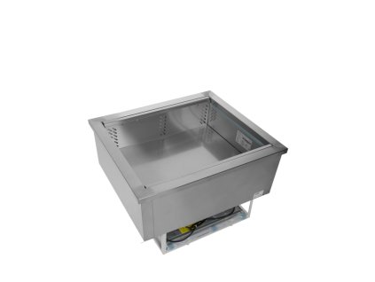 TEFCOLD CW2/V – Stolní chladicí vana, ventilované chlazení, 2x GN 1/1, nerezová