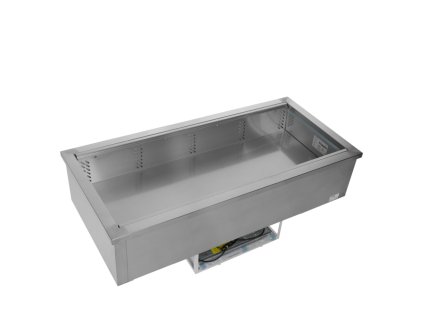 TEFCOLD CW4/V – Stolní chladicí vana, ventilované chlazení, 4x GN 1/1, nerezová