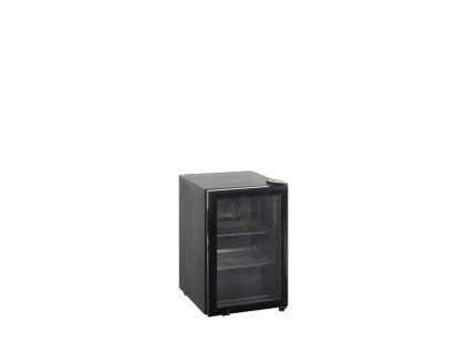 TEFCOLD BC 60 – Stolní prosklená lednice, 58 l, černá
