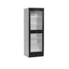 TEFCOLD SCU 2375 – Prosklená lednice, 2-křídlové dveře nad sebou, 345 l, bílá