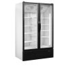 TEFCOLD FS 1202 H – Prosklená lednice, 2-křídlové dveře, 652 l, bílá