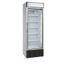 TEFCOLD FSC 1450 – Chladicí vitrína, 1-křídlové dveře, s reklamním panelem, 374 l, bílá
