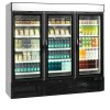 TEFCOLD NC 7500 G – Chladicí vitrína, 3-křídlové dveře, s reklamním panelem, 1657 l, bílá