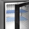 TEFCOLD TM 45 GC – Kompaktní prosklený minibar, černý (34 l)
