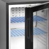 TEFCOLD TM 45 GC – Minibar s prosklenými dveřmi / 34 l / černý