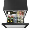 TEFCOLD TD 50 C – Integrovaný zásuvkový minibar / 45 l / černý