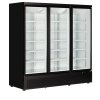TEFCOLD Atom Maxi F3DB – Mrazicí vitrína 3-dveřová NO FROST, 1090 l, černá