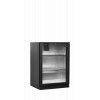 TEFCOLD BA16H – Prosklený minibar, 115 l, černý
