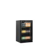 TEFCOLD BA6H – Prosklený minibar, 92 l, černý