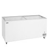 TEFCOLD IC 551 SC – Prosklený pultový mrazák, 2-rovná posuvná víka, 486 l, bílý