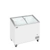 TEFCOLD IC 301 SCEB – Prosklený pultový mrazák s oblými víky (230 l)