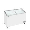 TEFCOLD IC 401 SCEB – Prosklený pultový mrazák s oblými víky (325 l)