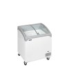 TEFCOLD NIC 201 SCEB – Prosklený pultový mrazák s oblými víky (138 l)