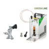 Kompletní sestava: Lindr PYGMY 25 NEW Green Line s narážečem PLOCHÝ, autoventil