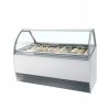 MILLENNIUM LX20 – Zmrzlinová vitrína, ventilované chlazení, na 20x 5 l vaničky, bílá