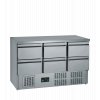 TEFCOLD GS365ST/6 Drawers – Chladicí saladeta, 6-zásuvková, 368 l, nerezová