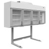 TEFCOLD MTF 250 – Mrazicí/chladicí vitrína nad ostrov, 4-prosklené dveře, 650 l, bílá