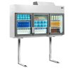 TEFCOLD MTF 210 – Mrazicí/chladicí vitrína nad ostrov, 3-prosklené dveře, 628 l, bílá