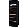VESTFROST WFG 185 black – Prosklená vinotéka, 2-zónová, 1-dveřová, 197 lahví, černá