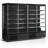 TEFCOLD PC2500B – Přístěnná chladicí vitrína s agregátem, černá