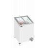 TEFCOLD IC 101 SCEB LED – Prosklený pultový mrazák, 2-oblá posuvná víka, 85 l, bílý