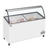 TEFCOLD IC501SCE+SO – Zmrzlinová vitrína, statické chlazení, na 11x 5 l vaničky, bílá