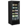 TEFCOLD Atom Maxi F1DBB – Mrazicí vitrína, 1-dveřová, NO FROST, 390 l, černá