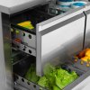 TEFCOLD BK310 - Pekařský třídveřový nerez chladicí stůl (565 l)