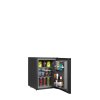 TEFCOLD TM 42 – Absorpční minibar s plnými dveřmi, černý (34 l)