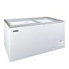 tefcold ida400 w1 proskleny pultovy mrazak bily