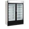 TEFCOLD NF 5000 G – Mrazicí vitrína, 2-dveřová, NO FROST, s reklamním panelem, 930 l, bílá