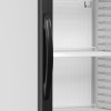 TEFCOLD CEV 425 CP 2 LED – Prosklená lednice, 1-křídlové dveře, s reklamním panelem, 345 l, bílá