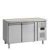 TEFCOLD GF72 – Mrazicí stůl, 2-dveřový, bez desky, 272 l, nerezový