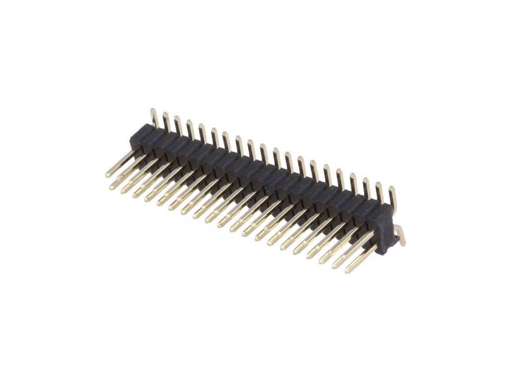 Kolíková lišta vidlica PIN 40; zvislý 1,27mm; SMT