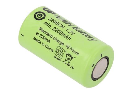Akumulátor 1,2V 2200mA Ni-MH 23x43mm