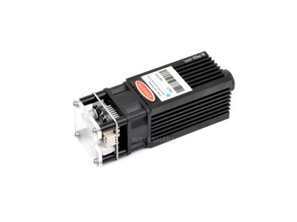 450nm High Precision Laser Module, 4.5W Blue Laser Head, Adjustable Focus, Suitable For DIY Engravin