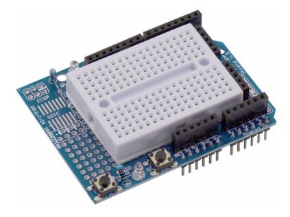 Prototypová doska s kontaktným poľom pre Arduino UNO /prototyp shield
