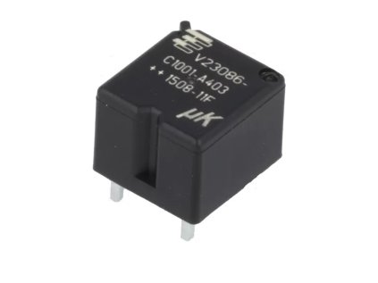 Relé auto V23086C1001A403 elektromagnetické, SPDT, Ucievky: 12VDC, 25A