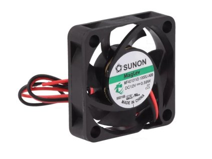 Ventilátor MF40101V2-A99-A DC, axiálny, 12VDC, 40x40x10mm, 11,89m3/h, 20,6dBA