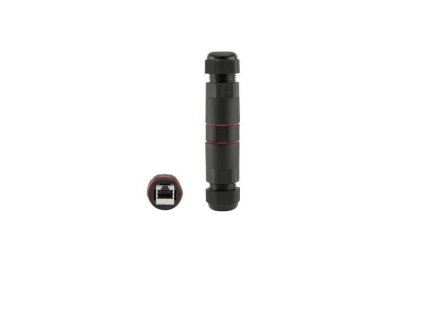 FK-IRJ45-IP68 Kabelová spojka pro datové kabely IP68, typ I, RJ45 Cat6, beznástrojová