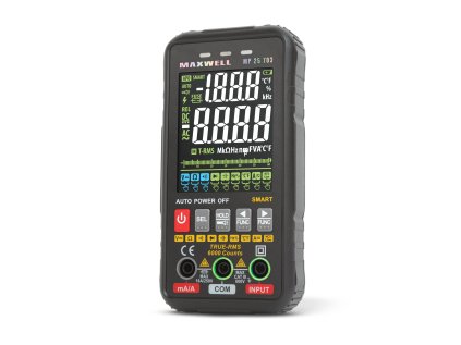 Automatický, multimeter s farebným displejom - 3" - 4 x AAA