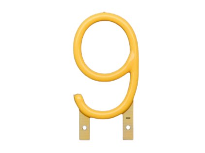 Number LED Filament - Warm White "9"